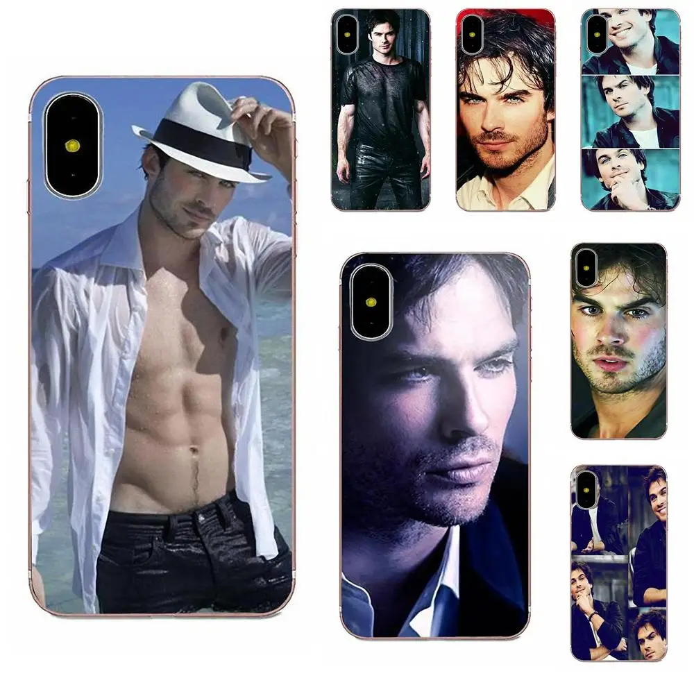 Йен Сомерхолдер Дневники вампира для Galaxy Alpha Core Note 2 3 4 S2 A10 A20 A20E A30 A40 A50 A60 A70 M10 M20