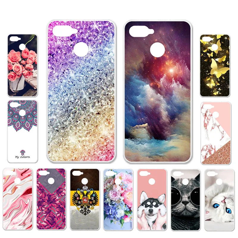 Ojeleye DIY узорчатый силиконовый чехол для Oukitel C11 Pro чехол Мягкие Мультяшные из ТПУ чехол для Oukitel C11 Pro Чехлы противоударный корпус