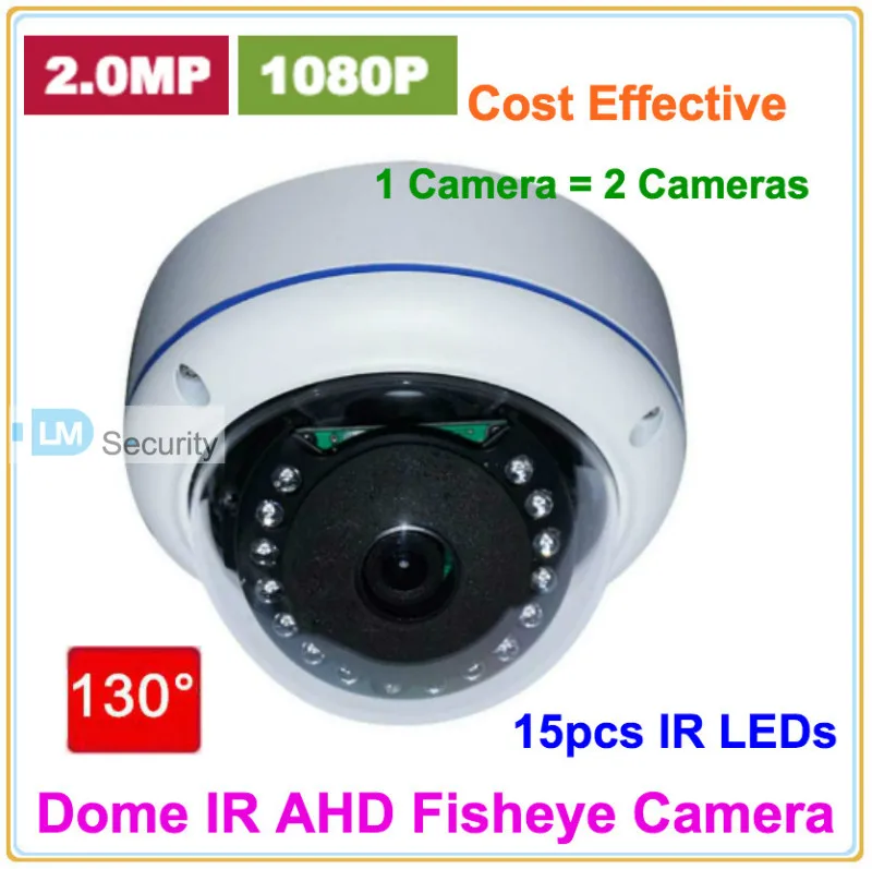 Lihmsek 2 0 мегапиксельная HD 1080P Антивандальная инфракрасная купольная камера рыбий