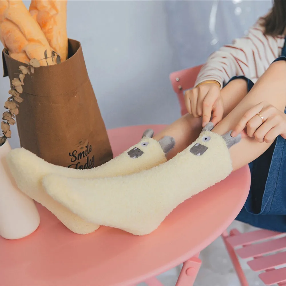 PEONFLY вышивка монстр утолщение для женщин из хлопка утепленная одежда сна с