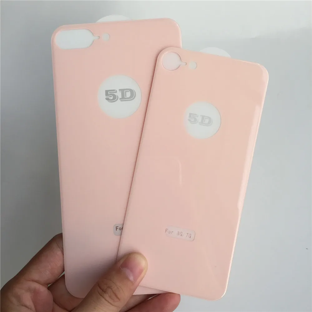 SZYSGSD 5D задняя пленка Закаленное стекло для iPhone 8 Plus 7 крышка Защита экрана