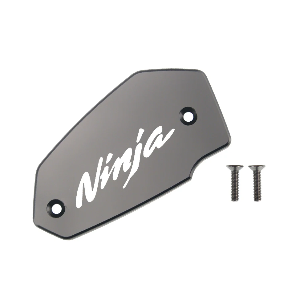 Teng Worship CNC Aluminum Motorcycle Brake Fluid Fuel Reservoir Tank Cover Cap FOR Kawasaki Ninja 650/R 09-18 400/R 11-17 | Автомобили и
