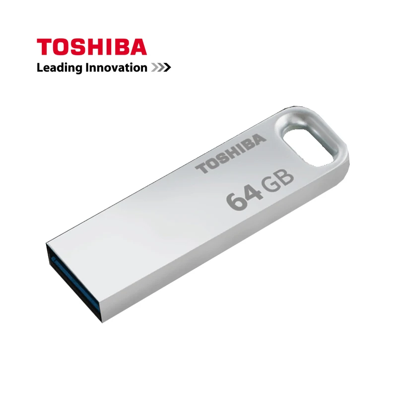 Новинка USB3.0 TOSHIBA USB флеш-накопитель 128 Гб 64 ГБ 32 ГБ флеш-накопитель Флешка водонепроницаемый металлический серебристый u-диск Memoria cel usb stick U363