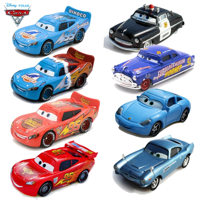 Оригинальные модели автомобилей Disney Pixar Тачки 2 3 Молния Маккуин мэтер Джексон