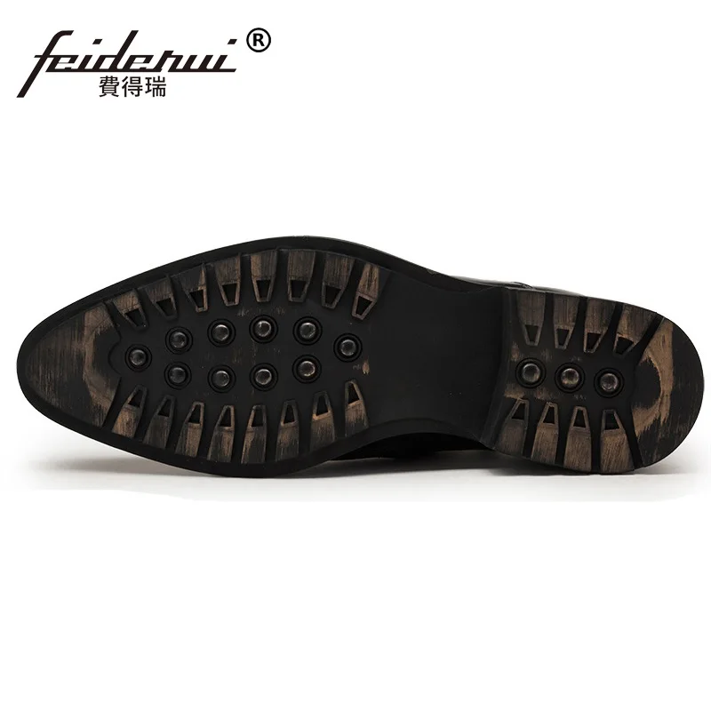 Ботинки челси мужские с острым носком модные роскошные брендовые ботинки для