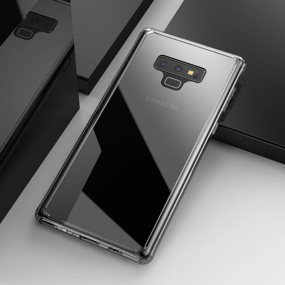 Прозрачный силиконовый чехол для Samsung Galaxy S8 S9 Plus Note 8 9 A5 A3 A7 2017 J4 J6 J8 2018 Мягкий