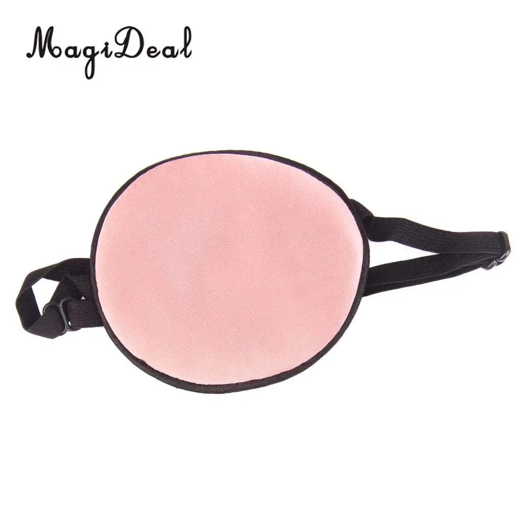 Kid Light Pink MagiDeal Дети/взрослый Шелковый сменный Регулируемый глаз патч тени для век Хэллоуин Вечеринка нарядное платье Косплей Костюм подарки - Цвет: Kid Light Pink