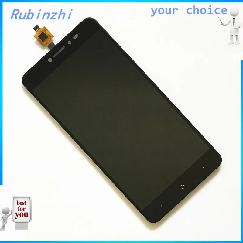 RUBINZHI с лентой мобильный телефон ЖК-дисплей для BQ 5204 Strike Selfie BQ-5204 BQ5204 сенсорный