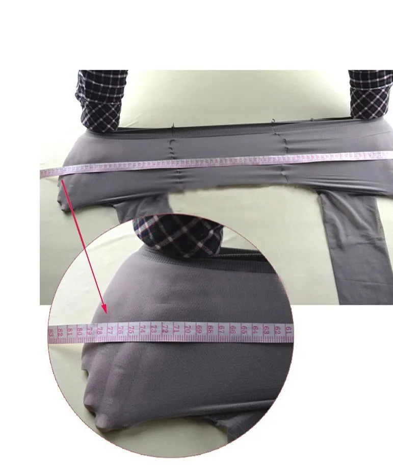 Fcare Летние супер тонкие XXXL размера плюс порошковая проволока промежность Core-spun колготки из капроновой пряжи