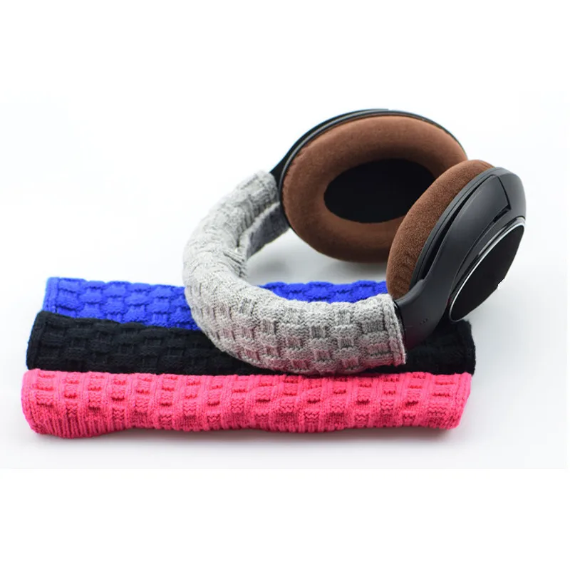 Фото Шерстяная Вельветовая повязка на голову для Sennheiser HD555 HD565 HD580 HD600 HD650, для наушников Sony 10,26 №5