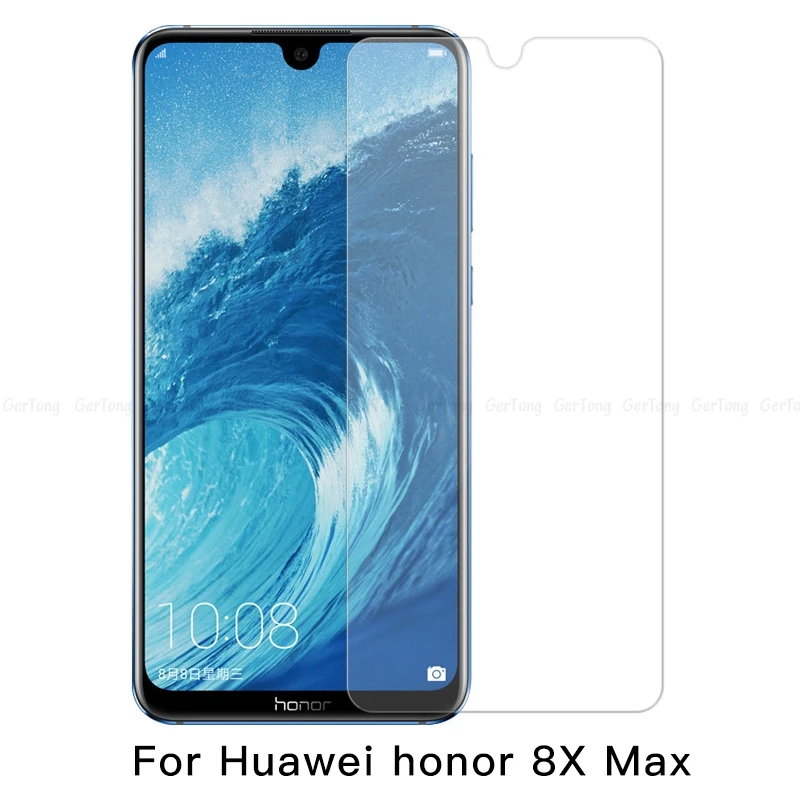 2 упаковки из закаленного стекла для huawei mate 20 X Lite mate 10 Pro P10 Plus HD стеклянная плёнка для Honor 8X Max 8A экран протектор