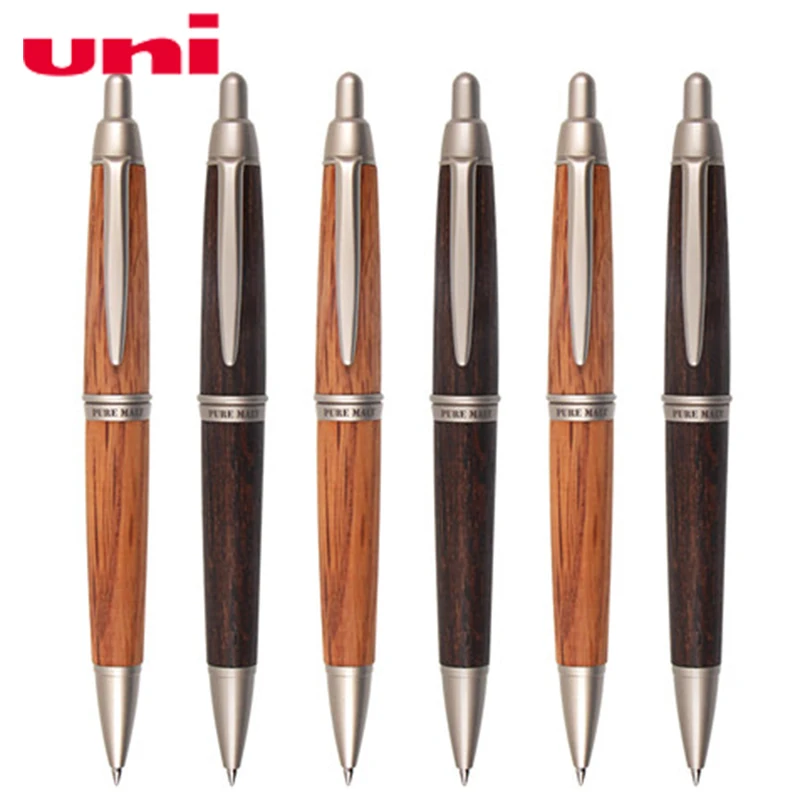 Шариковая ручка Mitsubishi Uni SS 1015 0 7 мм из дуба 2 цвета офисные и школьные