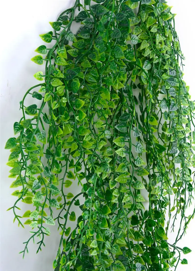 Green Artificial Hanging Plant Simulated Leaves Fake Ivy Fake Hanging Plants For Wedding Home Decor