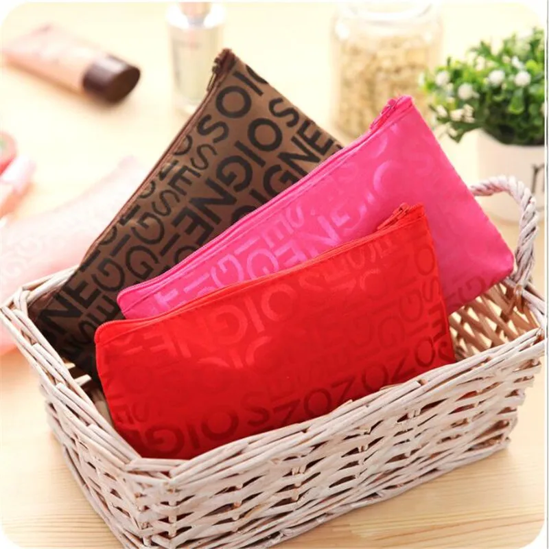Женская портативная Милая многофункциональная косметичка на молнии для путешествий, косметичка с буквами, косметичка, косметичка, органайзер для туалетных принадлежностей, косметичка