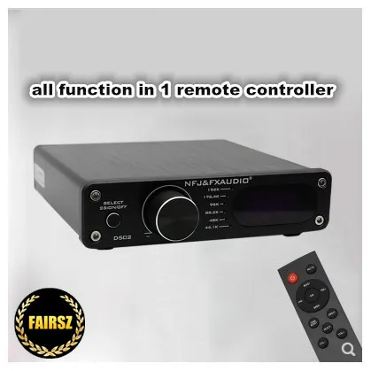 NFJ & FXAUDIO D502 2 1 чистый цифровой усилитель с ЦАП декодером super bass HiFi 60 Вт *