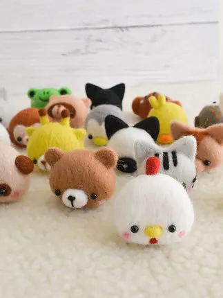 Новинка 2019 сумка из овечьего войлока ручная работа для куклы|Комплект рукоделия|