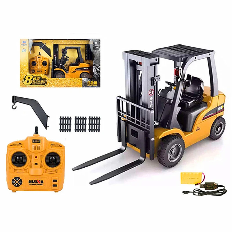 Новый Forklift металлический пластик 1:10 2 4G 8CH M Power пульт дистанционного управления RC