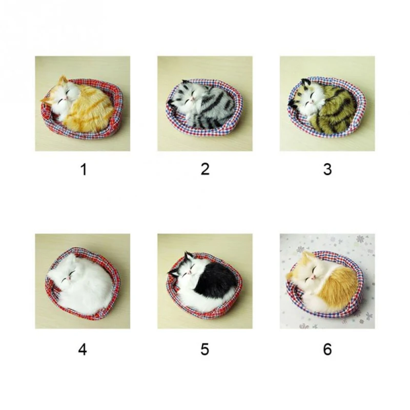 Украшения для автомобиля плюшевые игрушки милая Имитация животных кукла