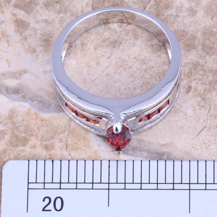 Чудесное искусственное кольцо с тройным покрытием Размер 6 / 7 8 9 R1577 | Украшения и