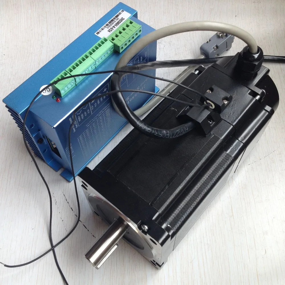 Φ + 2HSS86H шаговый двигатель с замкнутым контуром 12N.m Nema 34 тормозом DC24V|nema step motor|nema