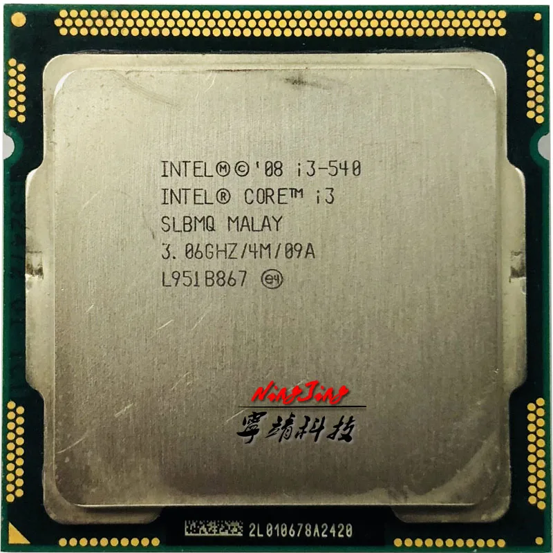 Двухъядерный процессор Intel Core 1156 i3 540 3 0 ГГц 4 м 73 Вт LGA | Компьютеры и офис
