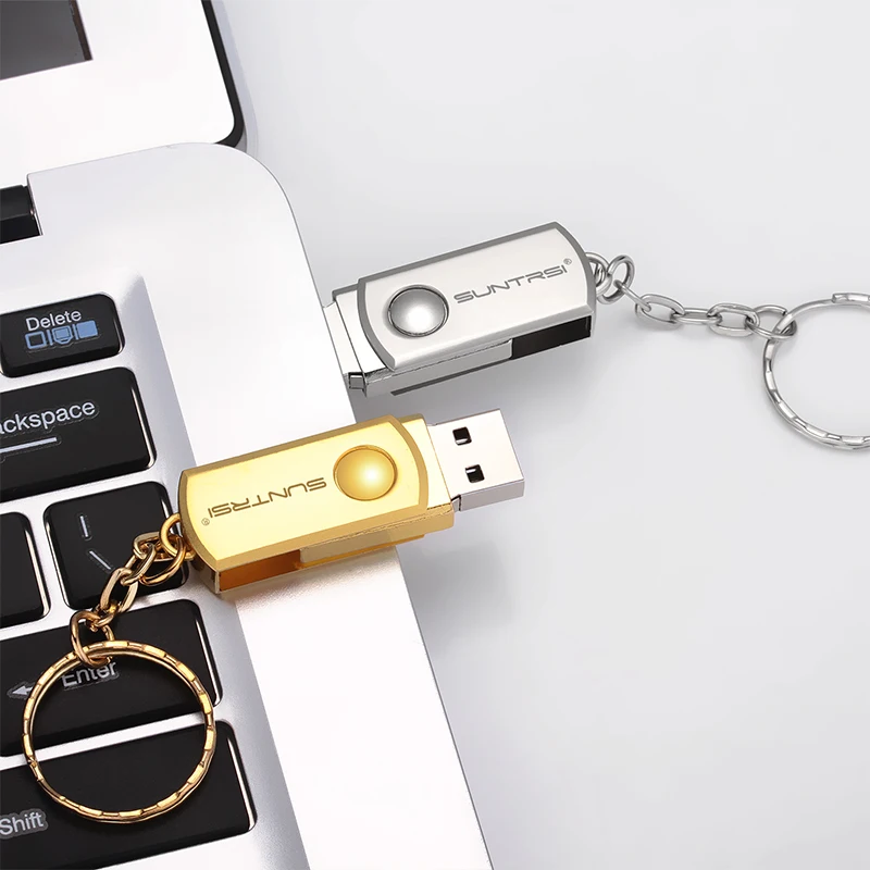 Suntrsi USB2.0 64 ГБ флеш-накопитель Высокая скорость 16 32 мини USB металлическая палка