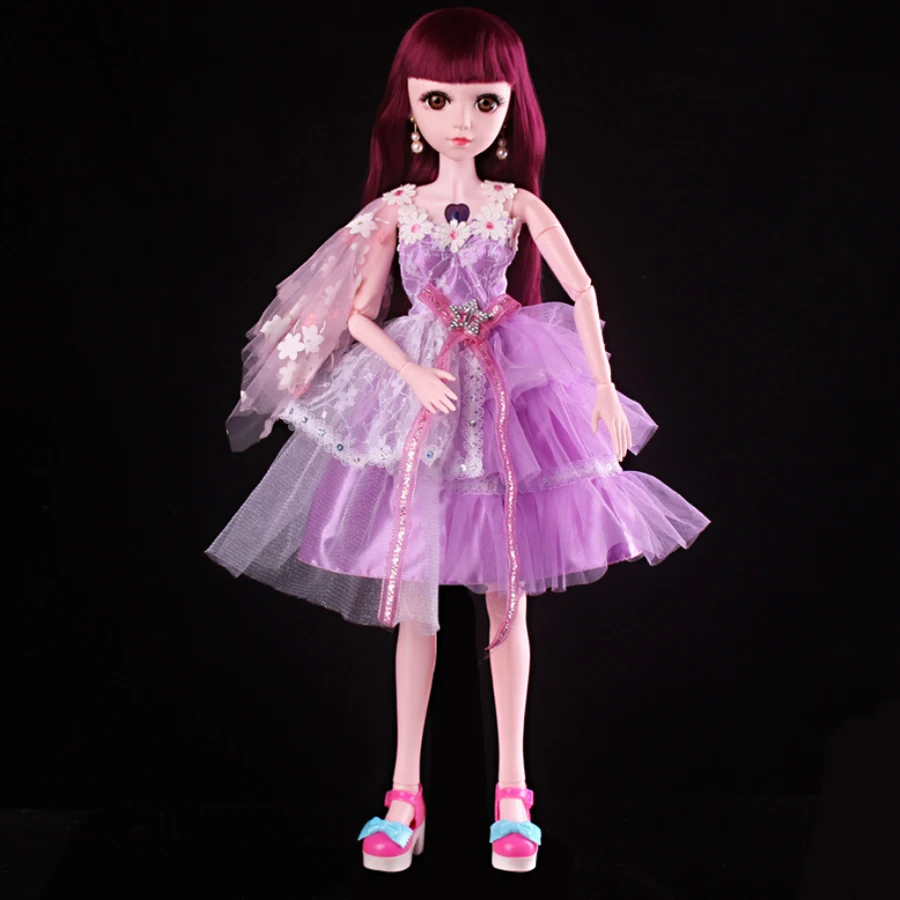 60 см BJD 18 суставов имитация смарт кукла принцесса говорящие игрушки девочка