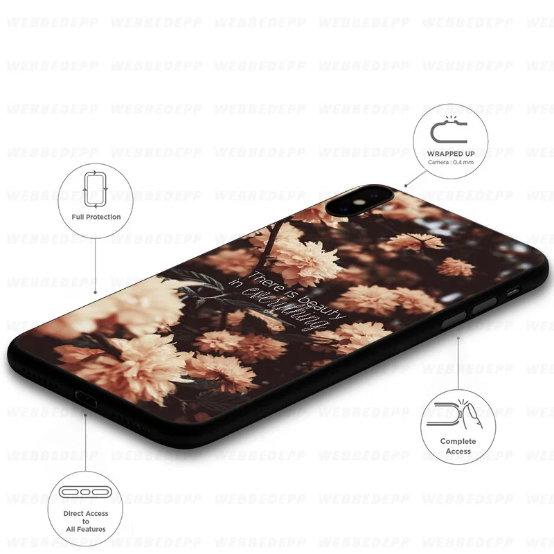 WEBBEDEPP Life красивый мягкий силиконовый чехол для iPhone 11 Pro Xr Xs Max X или 10 8 7 6 6S Plus 5 5S SE Case