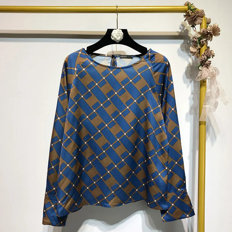 Весна-осень Женский повседневный комплект из двух предметов 2019 круглый вырез