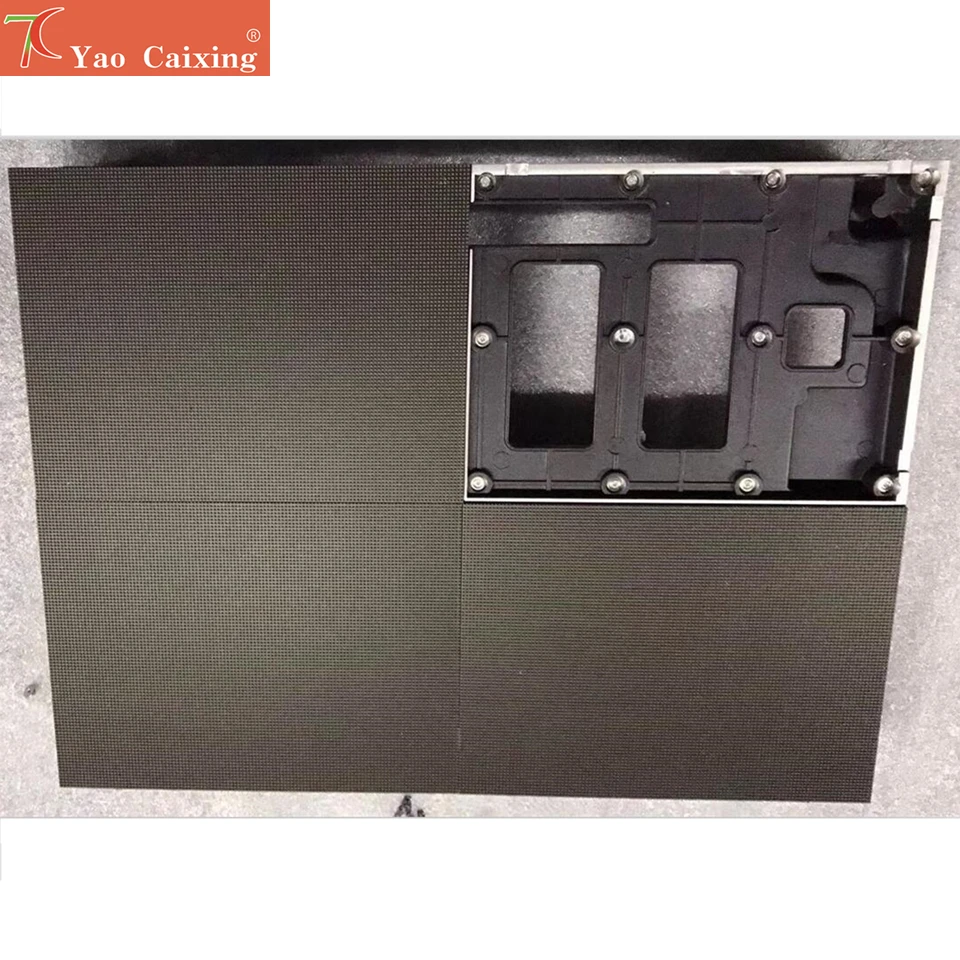 Точечная матрица P1.6 RGB светодиодный рекламный экран алюминиевый шкаф 4k