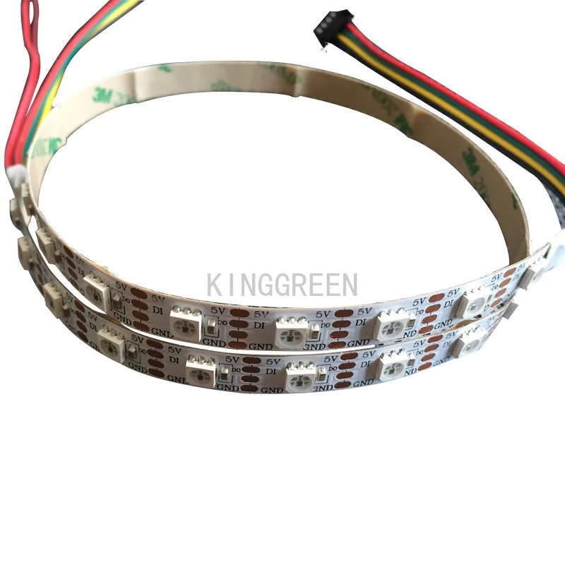 5mX высокое качество dream color SK6822 5050SMD RGB гибкая светодиодная лента 30LED/60LED/72LED/144LED/m