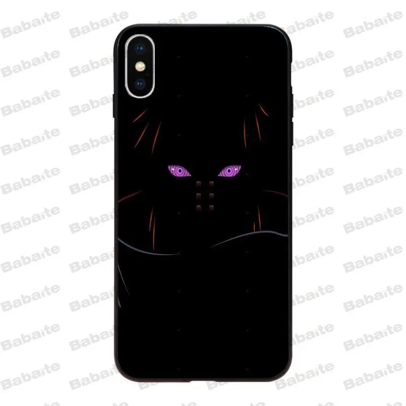 A6 Babaite Naruto pain черный ТПУ мягкий резиновый чехол для телефона для iPhone 8 7 6 6S Plus X XS XR XSMax 5 5S SE 5C Coque11 11pro 11promax - Цвет: A6
