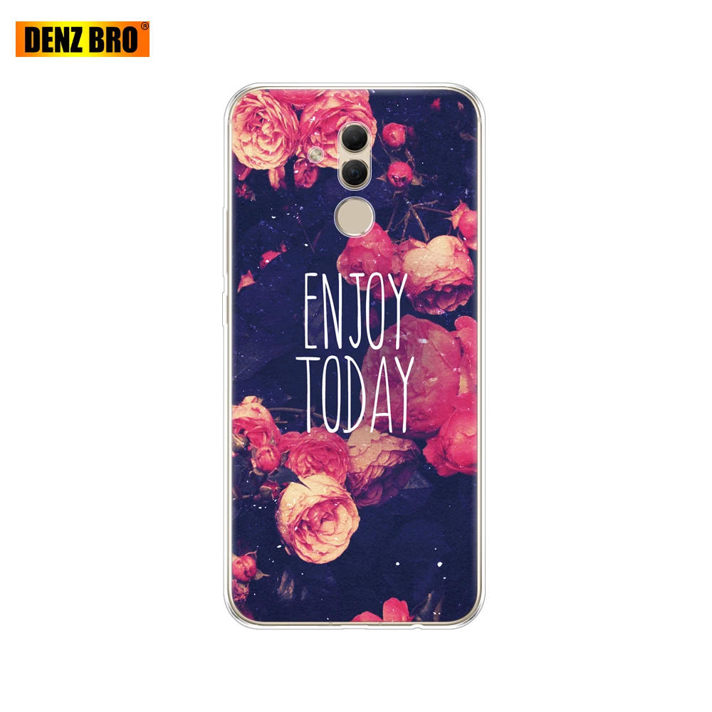 61896 Чехол для huawei mate 20 Lite, 6,3 дюймов, прозрачный силиконовый мягкий ТПУ чехол для телефона huawei mate 20 Lite, защитный чехол, бампер - Цвет: 61896