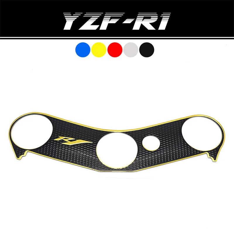 

Top Triple Clamp Yoke For YAMAHA YZF R1 YZF1000 YZF-R1 YZFR1 Stickers Decal Case Pad Tree R1000 Motorcycle 2005 - 2008
