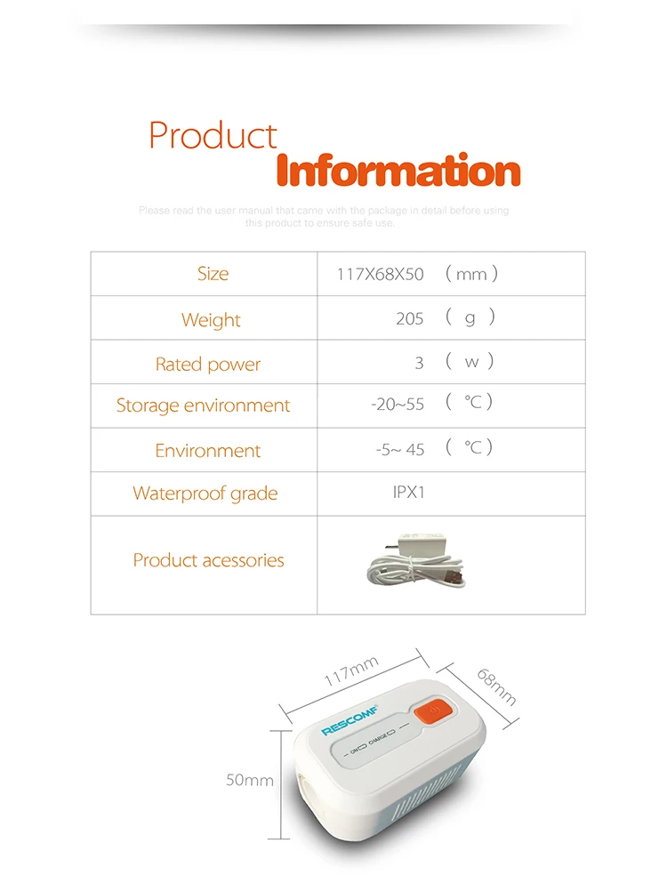 MOYEAH Мини Путешествия CPAP очиститель дезинфектор с мешком дезинфицирующего средства и два шт адаптер для Resmed Airmini и подогрев Трубчатый Адаптер