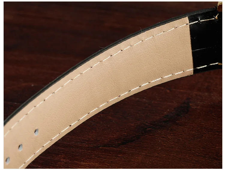 2016 Скелет Мужчины Часы Кожа Механические Самостоятельная Ветер Автоматическая