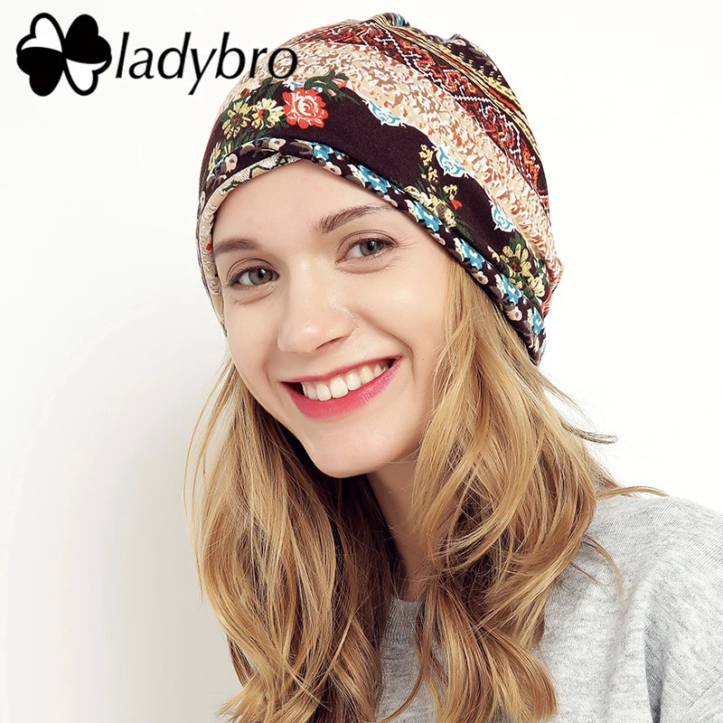 Женская шапка Ladybro 3 в 1 Осенняя вязаная шапки для влюбленных полосатая Дамский
