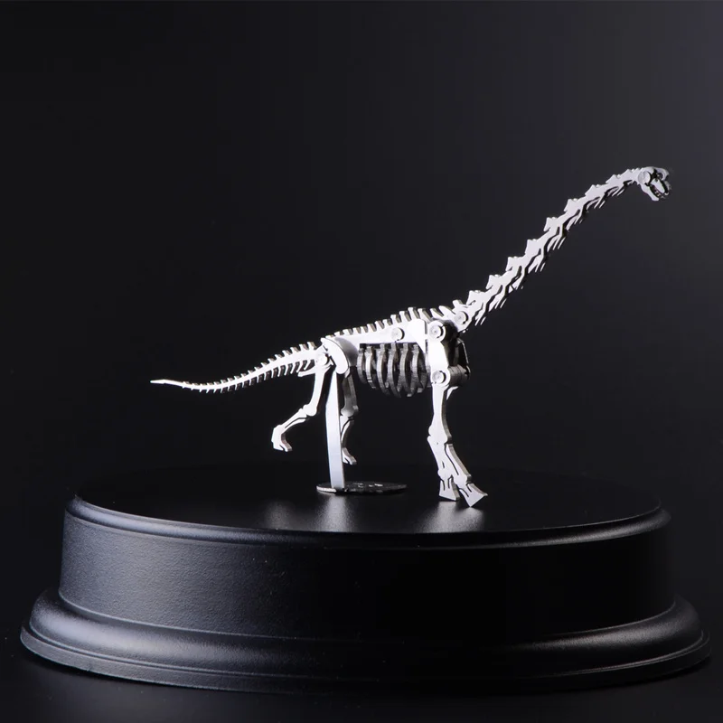 

High-quality 3D Metal Model Wan Dragon Finished Product No Assembly Adult Kids Education Toys Collection Home Furnishing Desktop