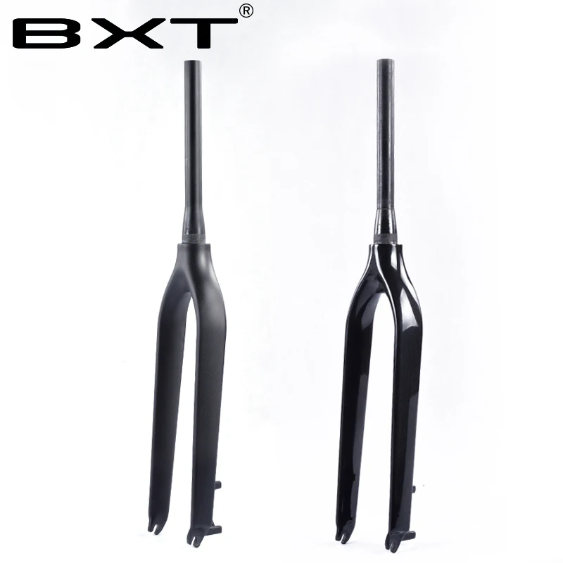 BXT углеродная 29er передняя вилка для горного велосипеда 3K 1-1/8 до 1-1/2 дисковый тормоз 29 дюймов 29er/27,5 er/26er запчасти для велосипеда
