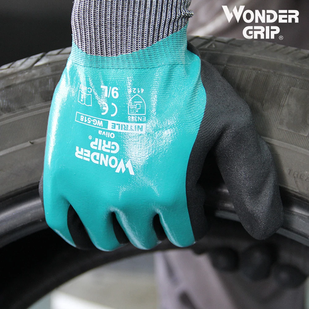Wonder Grip термо плюс Coldproof рабочие перчатки двухслойный латекс с покрытием маслостойкость Садоводство рыболовные рабочие перчатки