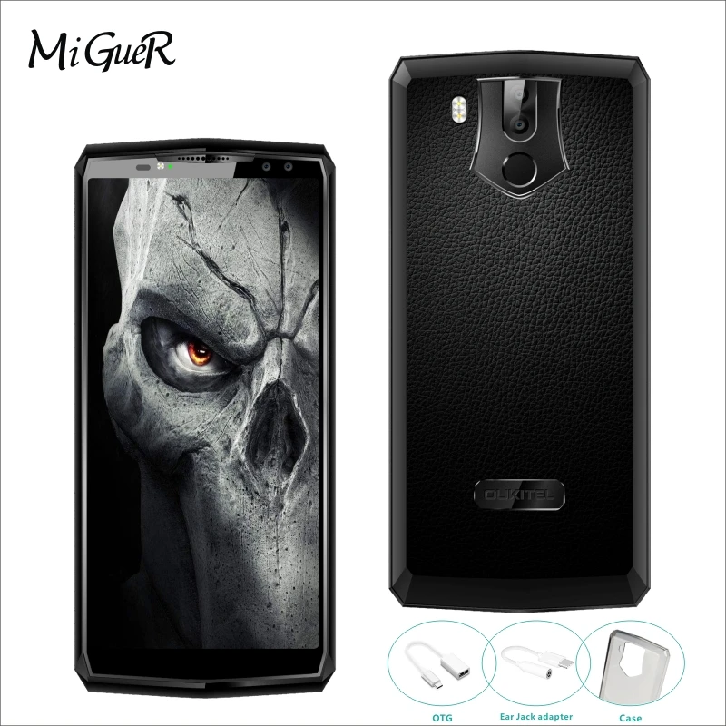 Oukitel K10 6 0 &quot18:9 Дисплей Face ID 6G Оперативная память 64G Встроенная 11000 mAh 5 V/5A Quick Charge