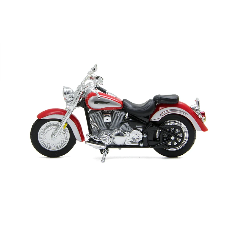 Maisto 1:18 мотоциклетные модели YAMA ROAD STAR Red Diecast Moto миниатюрная гоночная игрушка для