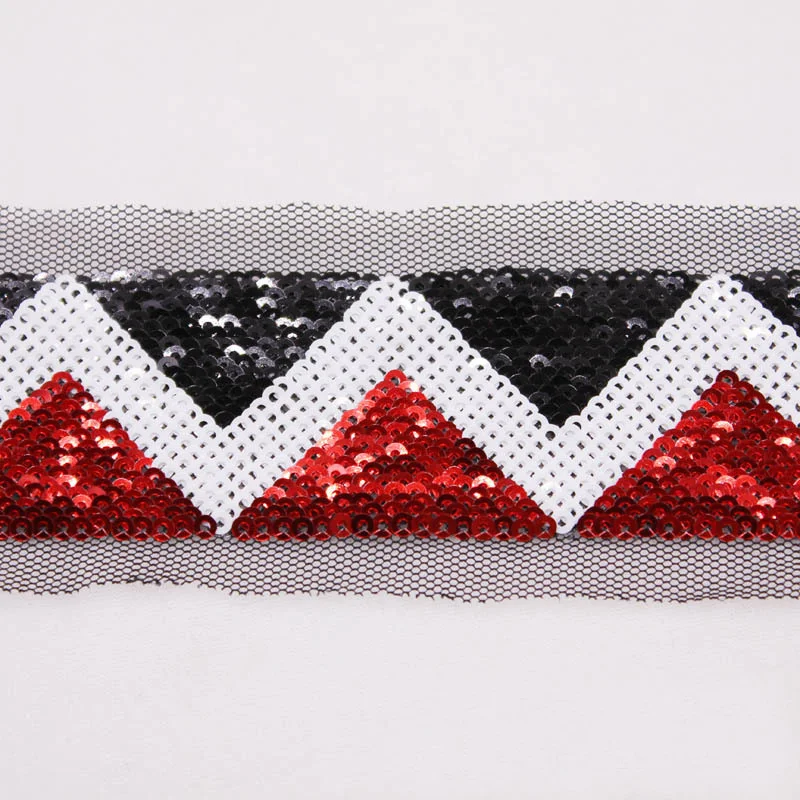 10 ярдов/партия кружевные блестки 3 см|Кружево| |