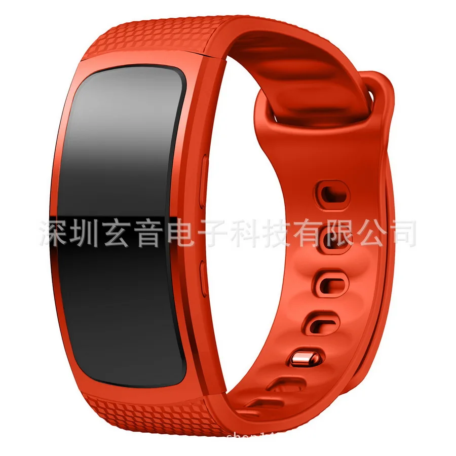 100 шт L/S сменный Браслет для Samsung Gear Fit 2 Band роскошный силиконовый ремешок часов SM