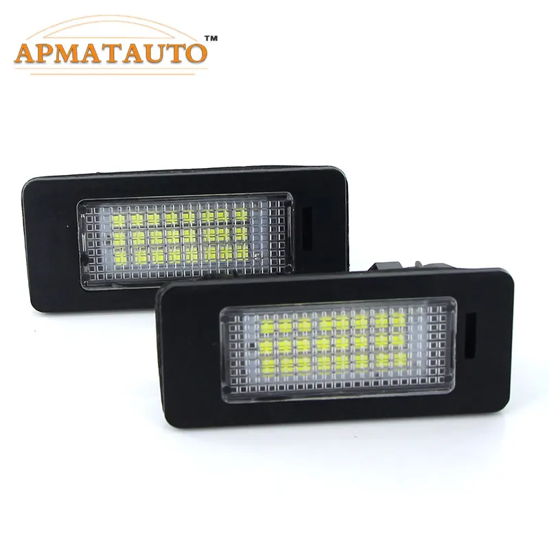

2pcs 24 SMD White Car Led license Plate Light lamp For BMW E90 E82 E92 E93 M3 E39 E60 E70 X5 E39 E60 E61 M5 E88 12V Canbus
