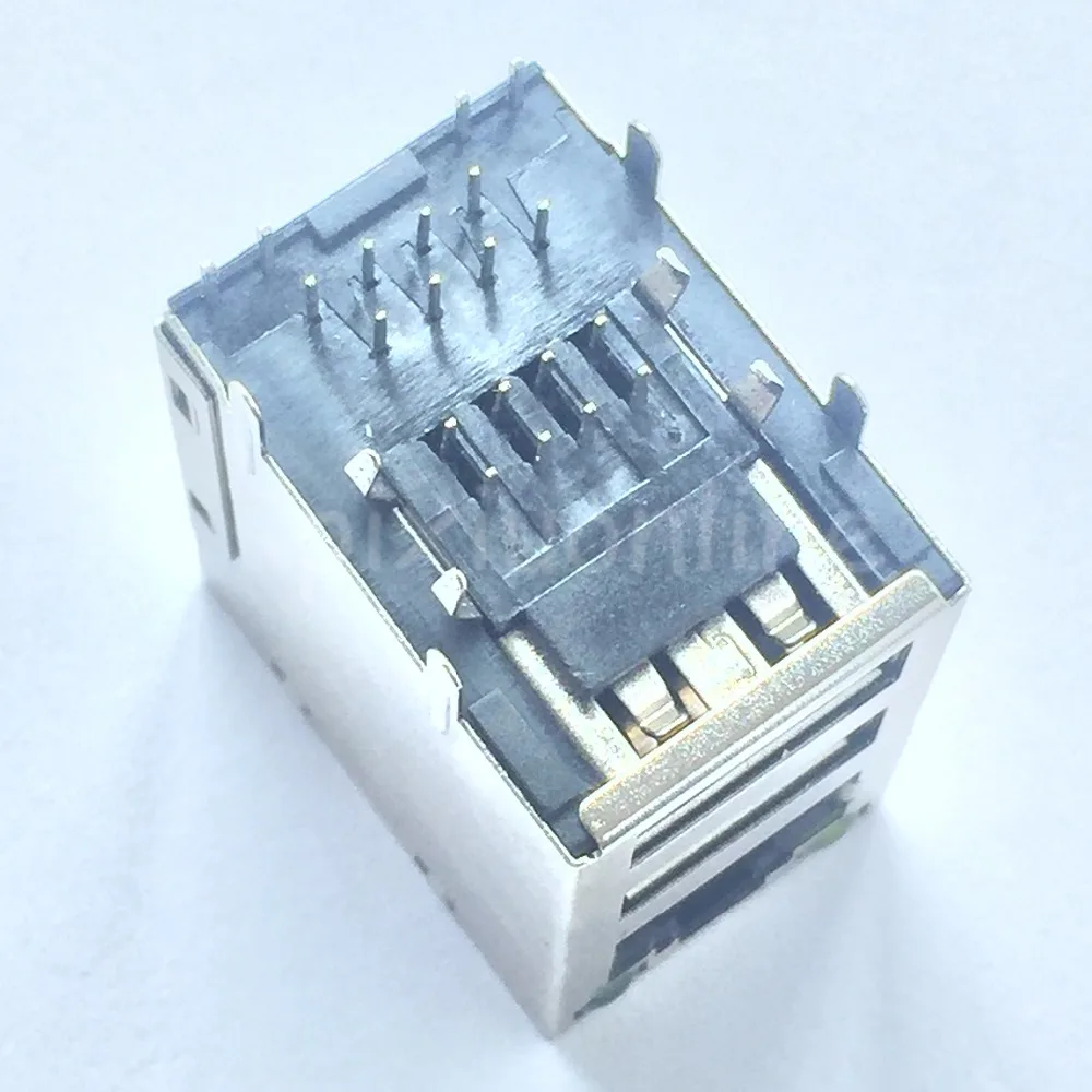 1 шт. G40Y RJ45 USB Ethernet кабель гнездовой разъем с 2 светодиодами для подключения данных