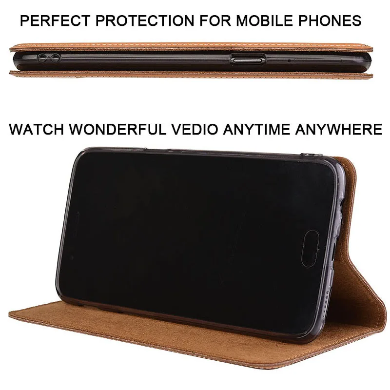 Чехол-книжка для ZTE Axon 7 Max рельефная мягкая задняя крышка из натуральной кожи тпу