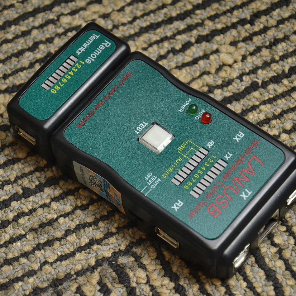 USB-тестер для сетей RJ45 Cat5 RJ11 | Инструменты