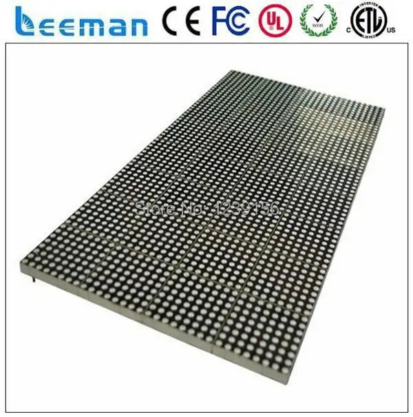 Leeman P3 P4 крытый красный светодиодный модуль dot --- 64*16 4.75 мм клин чип pcb DMX F3.75