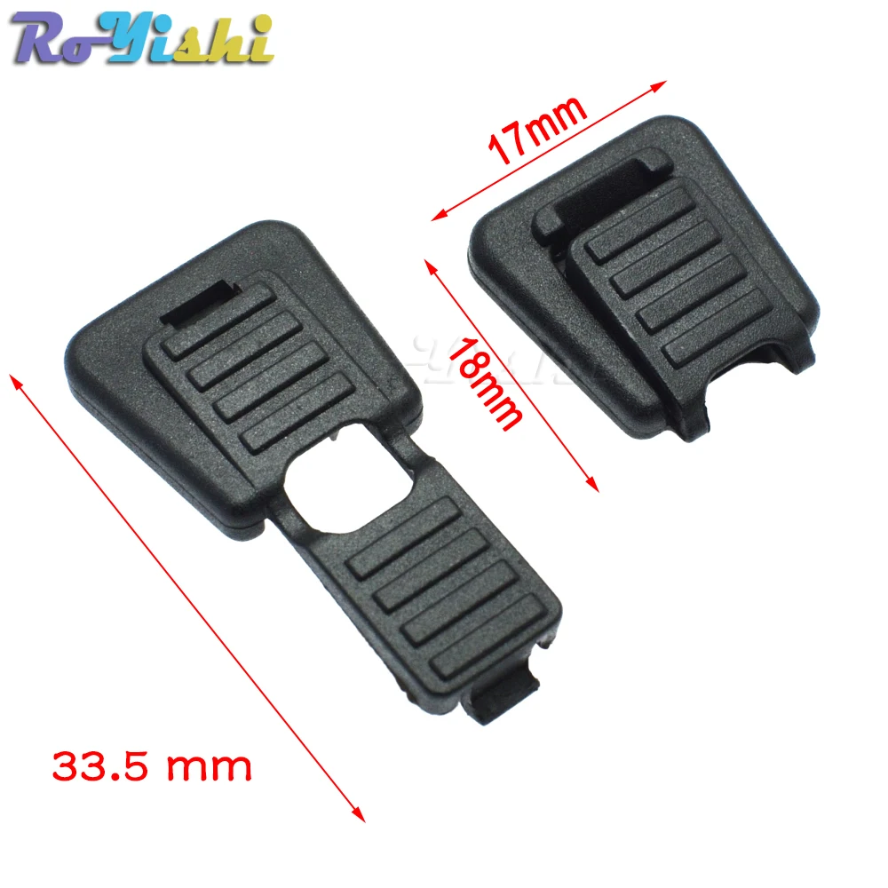 20 шт./упак. затягивающиеся концы шнура на молнии для Паракорда и троса